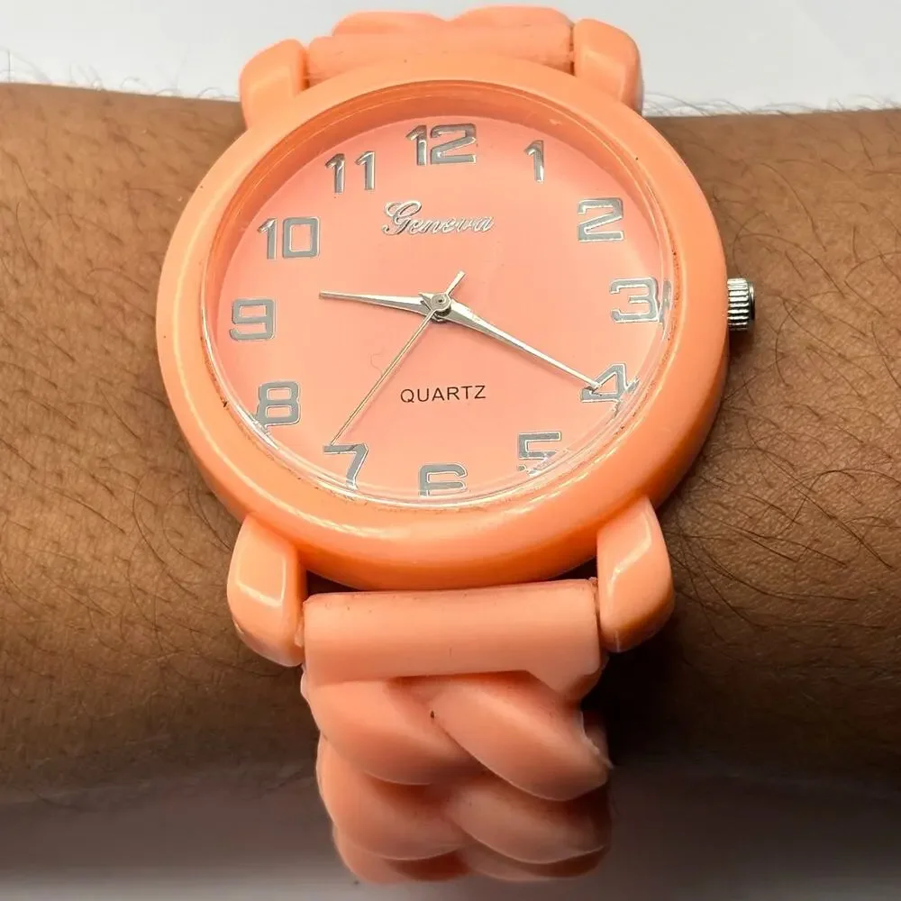 Pink Retro Watch